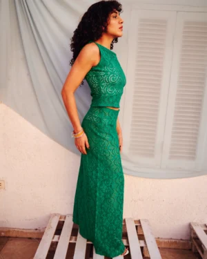 Émeraude Soleil - Skirt (“Emerald Sun”)