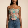 Jade Bloom Corset