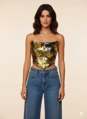 Gilded Eclipse Corset