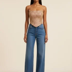 Champagne Rose Corset